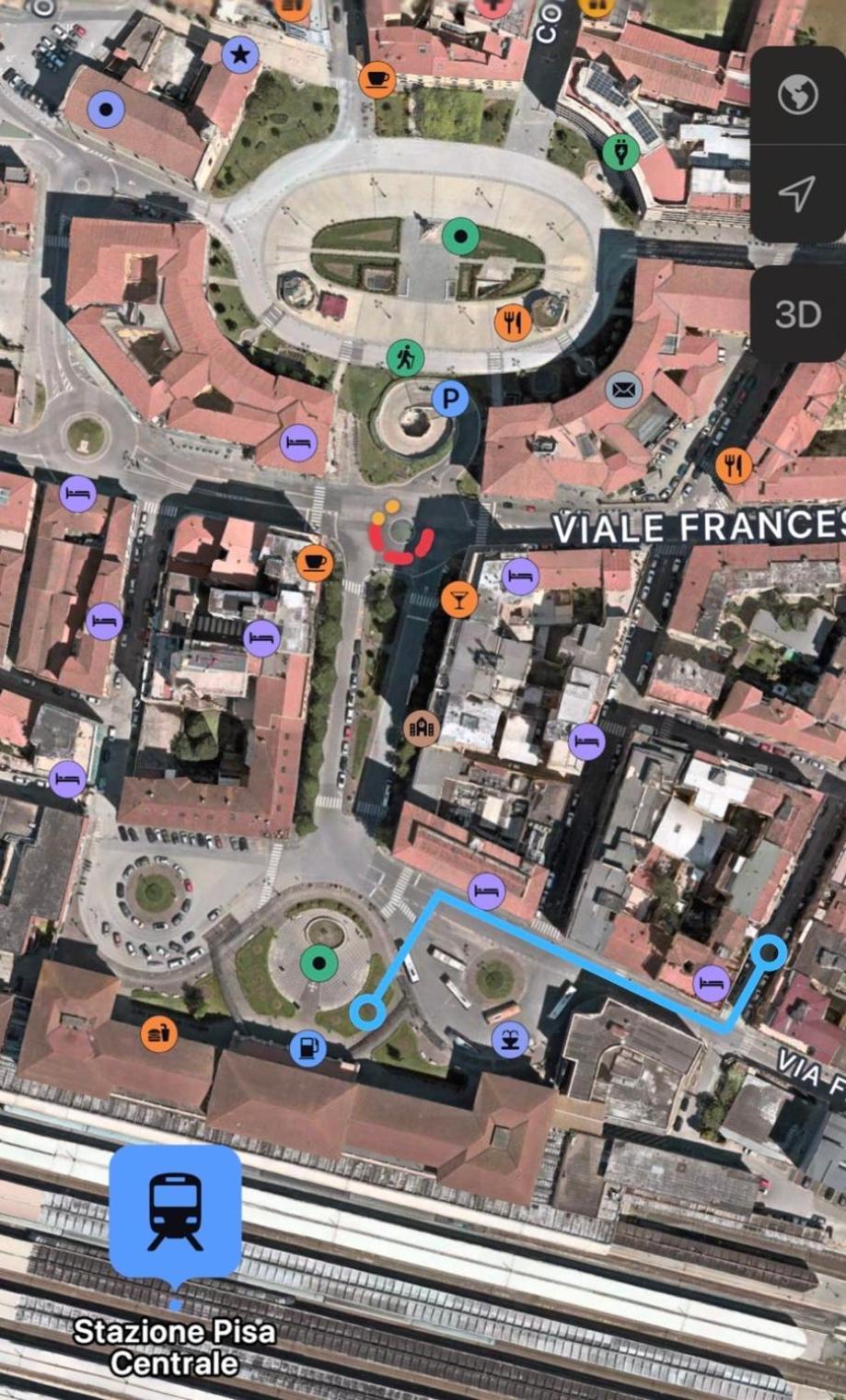 Готель Live In Pisa - 250M Dalla Stazione Centrale Di Піза Екстер'єр фото