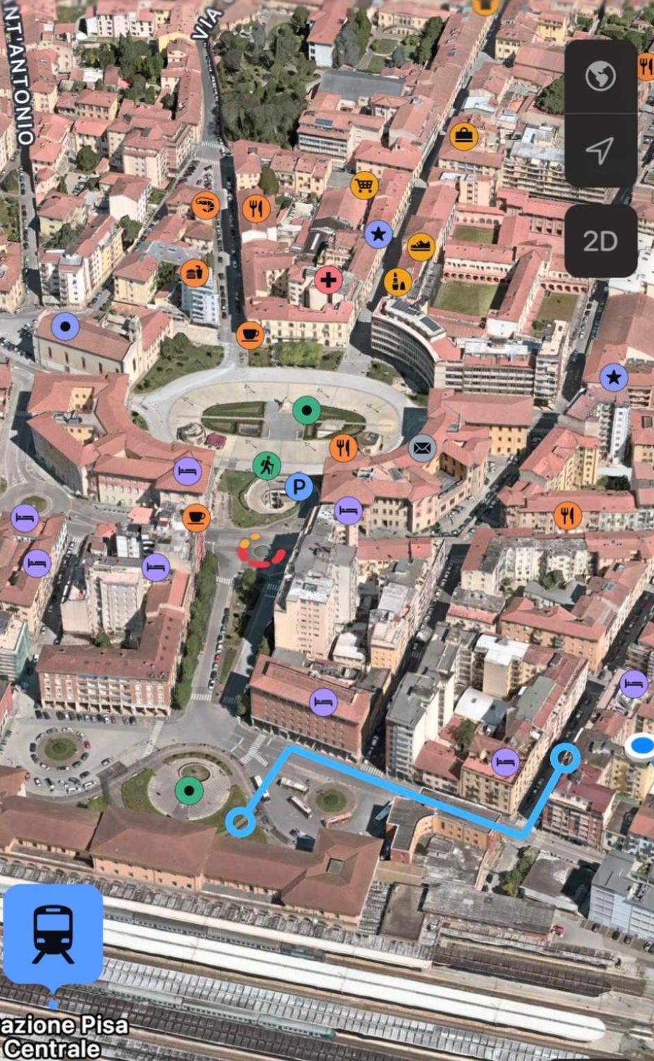 Готель Live In Pisa - 250M Dalla Stazione Centrale Di Піза Екстер'єр фото